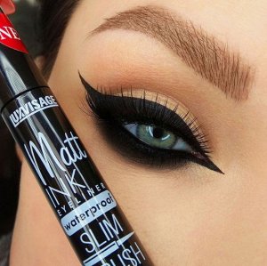 Подводка для глаз матовая водостойкая Matt Ink, черная *