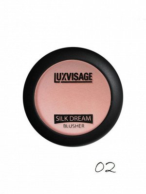 LUXVISAGE Румяна SILK DREAM тон 2 нежный персик *