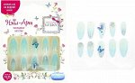 Lukky арт.Т21067 Нэйл-Арт Набор &quot;#19 Butterfly&quot; 10 наклад.ногтей на клеевой основе,14-25 лет,кор.