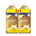 LENOR Конц. кондиционер для белья Золотая орхидея 2x1.8л