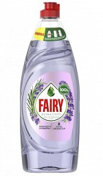 FAIRY Средство для мытья посуды Pure &amp; Clean Лаванда и Розмарин 650мл