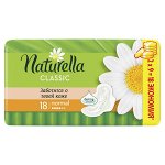 NATURELLA Classic Женские гигиенические прокладки ароматизир с крылышк Camomile Normal Duo 18шт