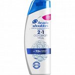 HEAD &amp; SHOULDERS Шампунь 2в1 против перхоти Основной уход для нормальных волос 400мл