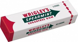 Жевательная резинка Wrigley's Spearmint, со вкусом мяты, 20 пачек по 13 г