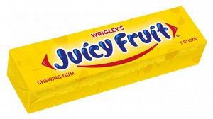 Жевательная резинка Wrigley's Juicy Fruit без сахара, 20 пачек по 13 г