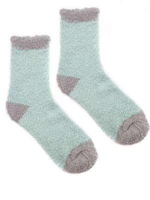Махровые носки р.35-40 "Plush" Бирюзовые