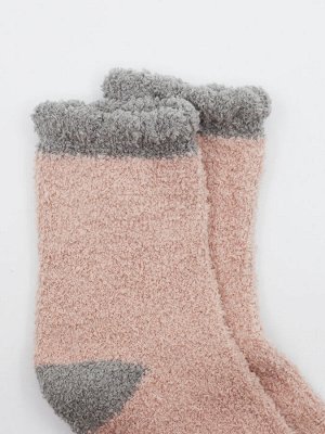Махровые носки р.35-40 "Plush" Розовые