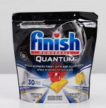 Капсулы для посудомоечной машины Finish Quantum 30 шт. лимон