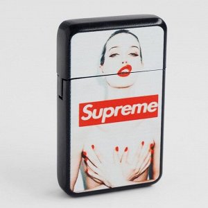 Зажигалка газовая "Supreme", пьезо, 1 х 3.5 х 5.8 см