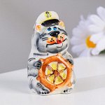 Сувенир &quot;Кот Юнга&quot;, гжель цвет