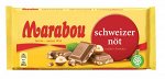 Шоколад Marabou Schweitzer Not Milk Chocolate with Hazelnuts (фундук) 200 гр