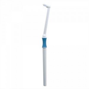 Зубная щётка "Ebisu Profits" монопучковая со скруглёнными щетинками для чистки труднодоступных мест и брекет-систем (средней жёсткости) / 240