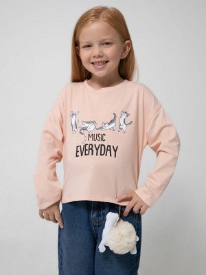 Джемпер (пуловер) для девочек Noemi пыльный розовый