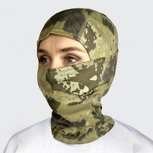 Военная маска балаклава Digital Woodland - материал не примерзает, лицо не замерзает! Можно освободить нос и рот одним движением руки №11