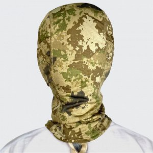 Балаклава Балаклава подшлемник в расцветке Digital Vegetato  - носи как маску, шапку или даже шарф, стянув с головы на шею №22