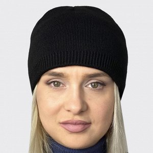 Женская зимняя шапочка с флисом