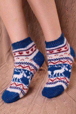 Женские шерстяные следки Happyfox