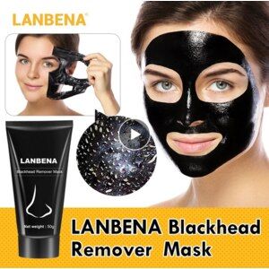 Lanbena Blackhead Remover - маска для очищения пор с бамбуковым углем. 50 гр.