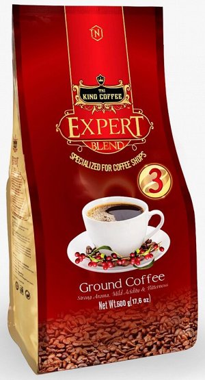 Молотый кофе Expert Blend 3 King 500гр