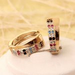 Серьги позолота  H01-9924