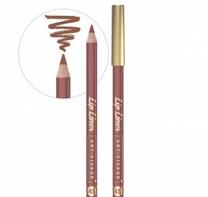 ART-VISAGE Арт-Визаж Карандаш для губ Lip liner 45 натуральный коричневый