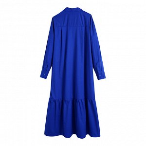 Платье женское, цвет: синий