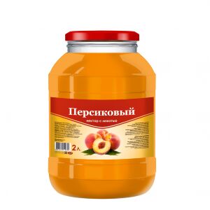 SAVA Нектар 2л.  ПЕРСИКОВЫЙ  ст.б. (1 х 4), (# 12), Россия (шк 2694)