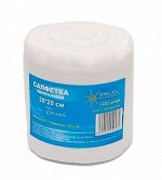Салфетки одноразовые 20*20 см рол белые спанлейс 40 г/м, 100 шт.