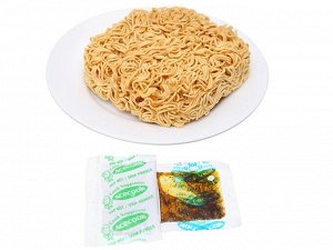 Пшеничная лапша HAOHAO (Хао Хао) вкус креветки (остро-кисло-сладкая). 75 грамм