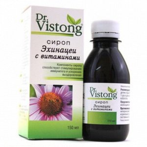 Сироп эхинацеи с витаминами серии "Dr. Vistong" фл. 150мл (БАД)