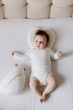 Ортопедическая подушка Бабочка для новорожденных