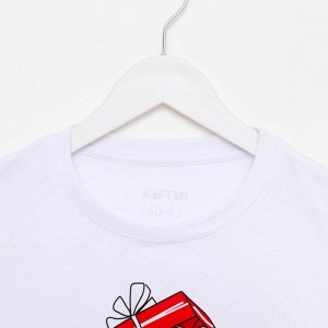 Пижама женская новогодняя (футболка и шорты) KAFTAN "Тигры"