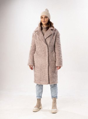 Утепленное пальто женское