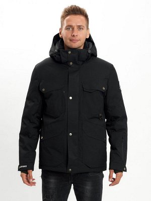 Горнолыжная куртка мужская MTFORCE черного цвета 2088Ch