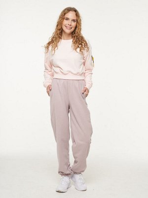 Толстовка (Свитшот) женская 7222-30020/3   ТФ110/К110 зефир/зефир