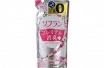 JP/ Lion Soflan Premium Deodorant Floral Aroma Refill Кондиционер д/белья,  420мл/ ПЭТ