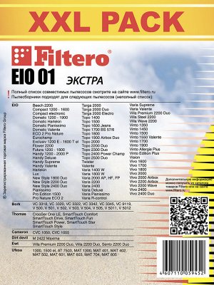 Filtero EIO 01 (8) XXL Pack Экстра