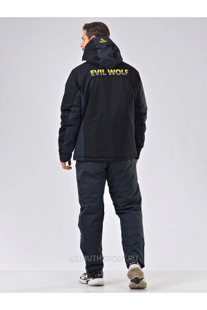 Мужская куртка (WINTER) Evil Wolf 9932 Черный