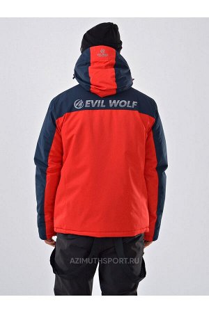 Мужская куртка (WINTER) Evil Wolf 9957 Красный