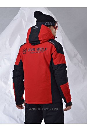 Мужская куртка (WINTER) Evil Wolf 9969 Красный