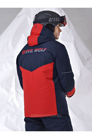 Мужская куртка (WINTER) Evil Wolf 77041 Красный