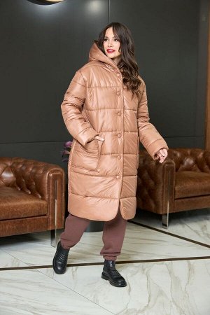 Пальто / Anastasiya Mak 936 коричневый