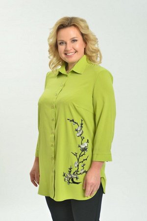 Блуза / Ga-Ta Style 1805/2 зеленый