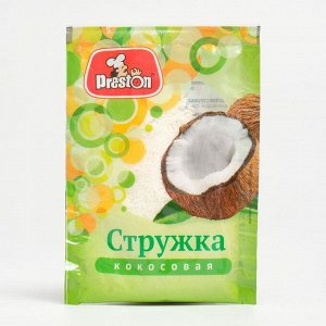 Кокосовая стружка белая "Preston" 20*40г