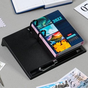 Календарь настольный перекидной "Пейзажи" А6, 2022 год