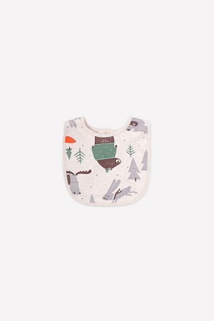 Нагрудник(Осень-Зима)+baby (зима в лесу на св.бежевом меланже)
