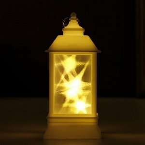 Ночник "Мерцание звезд" LED от батареек 3хLR44 белый 6х6х13,5 см