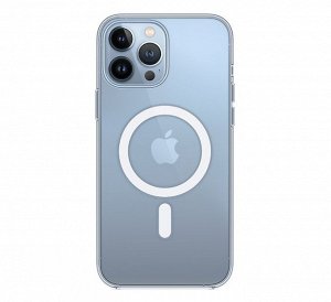 Силиконовый прозрачный чехол для Iphone MagSafe Magnetic Power