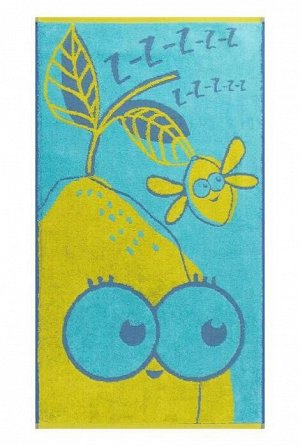 Полотенце махровое "Funny lemons" 50*90