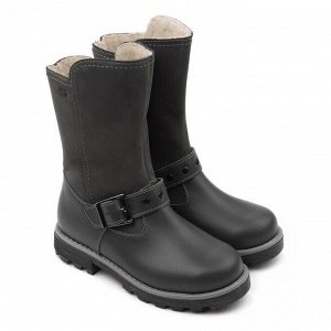 Tapiboo / Сапоги детские 22008, кожа, БЕРЛИН серый